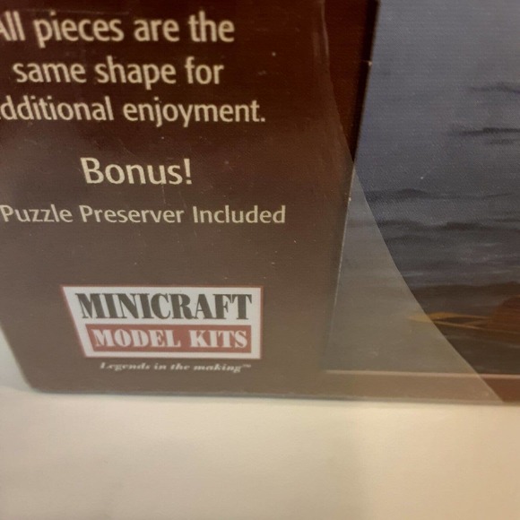 Mini Craft Saga of the Pacific Clipper 1000 pc Puzzle Japanese Style New - Picture 5 of 6